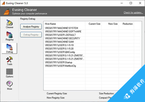 Eusing Cleaner(注册表清理器)_2