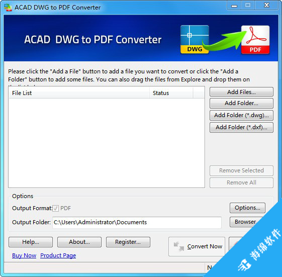 AutoCAD DWG to PDF Converter(文件转换器)_1