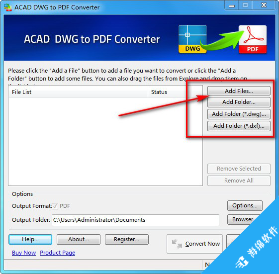 AutoCAD DWG to PDF Converter(文件转换器)_2