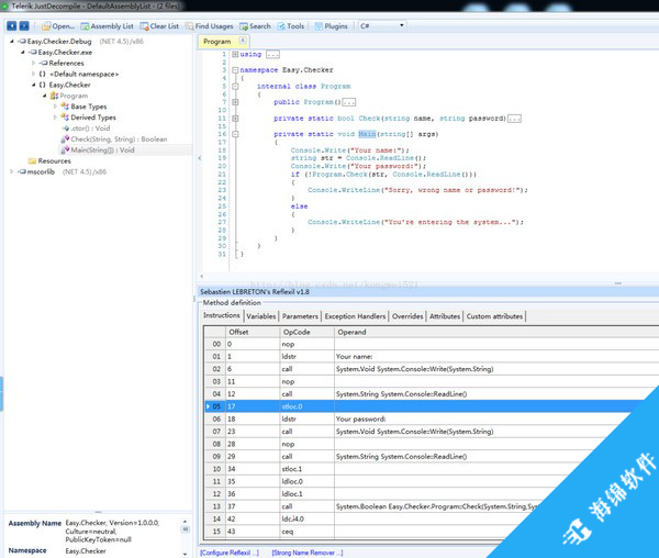 Telerik JustDecompile(.NET反编译器)_1