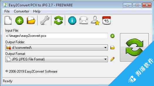 Easy2Convert PCX to JPG(PCX转JPG工具)_1