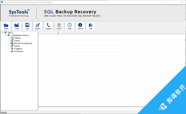 SysTools SQL Backup Recovery(数据库备份恢复工具)_1