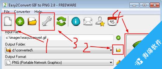 Easy2Convert GIF to PNG(GIF转PNG工具)_2
