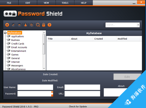 Password Shield(账号密码保存软件)_1