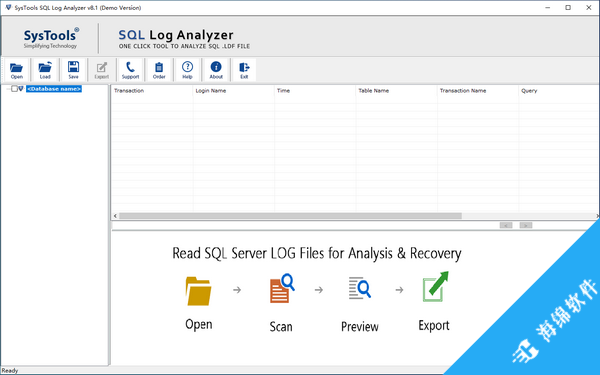 SysTools SQL Log Analyzer(SQL数据库日志分析工具)_1