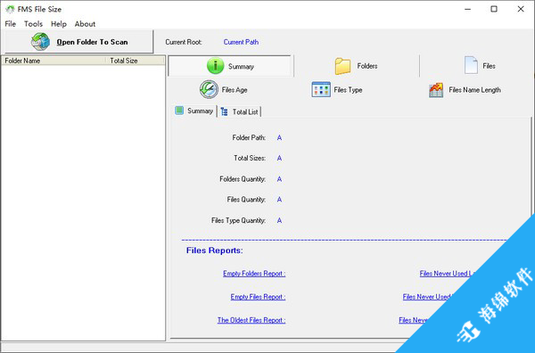 FMS File Size(磁盘文件分析软件)_1