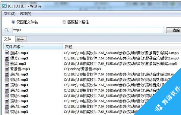 WizFile(文件快速搜索工具)_3