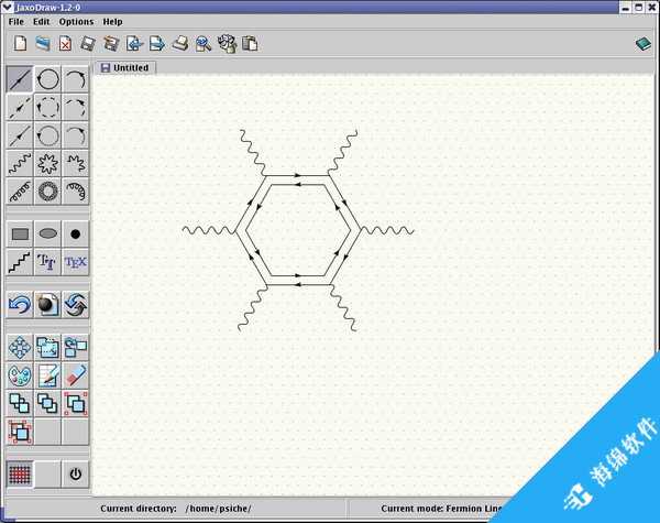 JaxoDraw(费曼图生成工具)_2