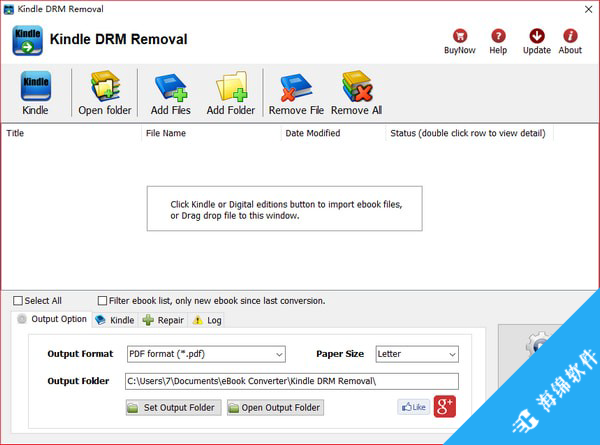 Kindle DRM Removal(Kindle电子书DRM移除器)_1