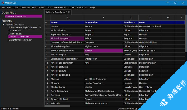 Modern CSV(CSV文件编辑器)_1