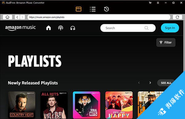 AudFree Amazon Music Converter(音乐下载工具)_1